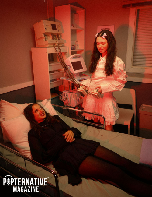 Madeleine and Violet McGraw for Popternative Magazine, August 2025 3