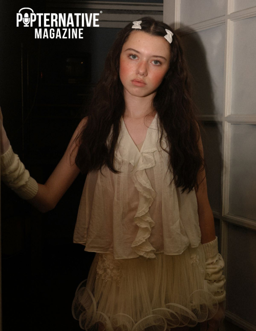 Madeleine and Violet McGraw for Popternative Magazine, August 2025 5