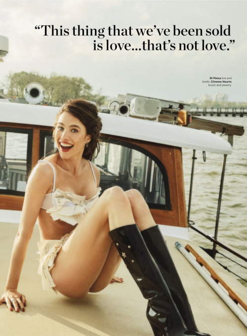 Margaret Qualley Cosmopolitan Magazine, August 2025 10
