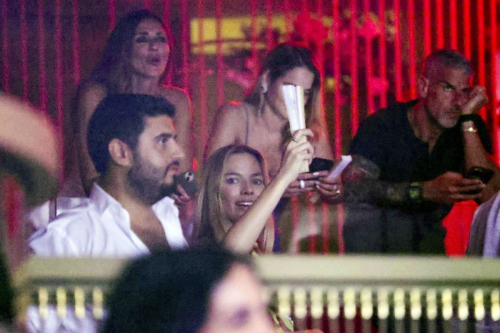 Margot Robbie at Ambasciatori Disco Club Capri, July 2025 1