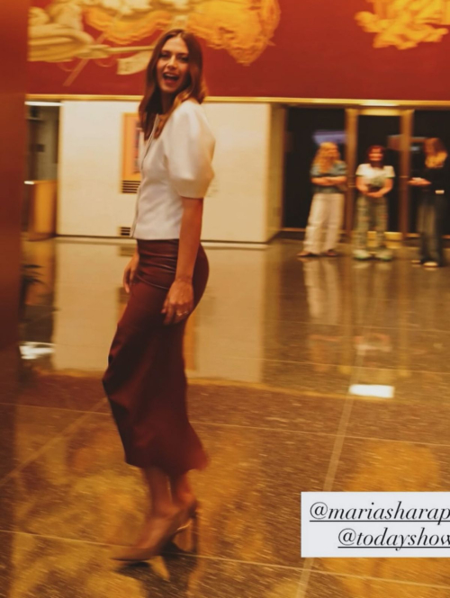 Maria Sharapova Instagram photos, Aug 2025 1