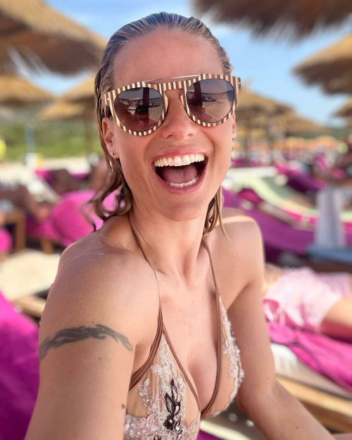 Michelle Hunziker Instagram photo, Aug 2025