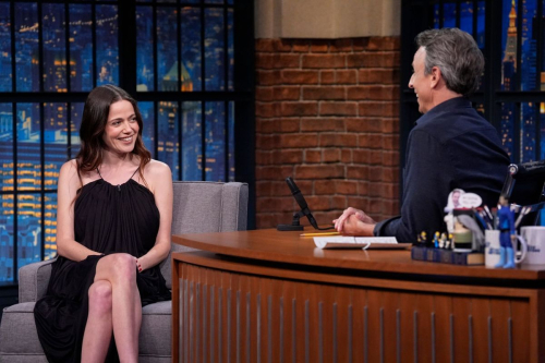 Molly Gordon Late Night with Seth Meyers, August 2025 1
