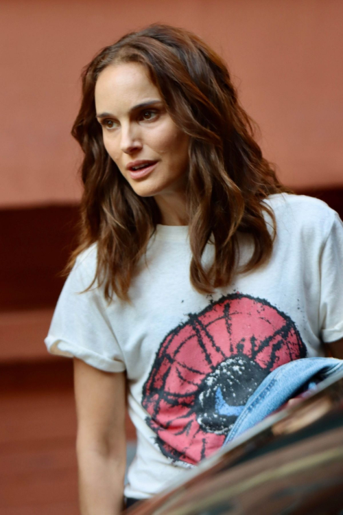 Natalie Portman on Set of Good Sex NYC, August 2025 1