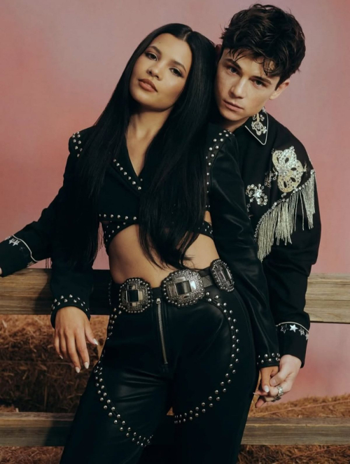 Nikki Rodriguez for Netflix My Life With the Walter Boys shoot, August 2025 4