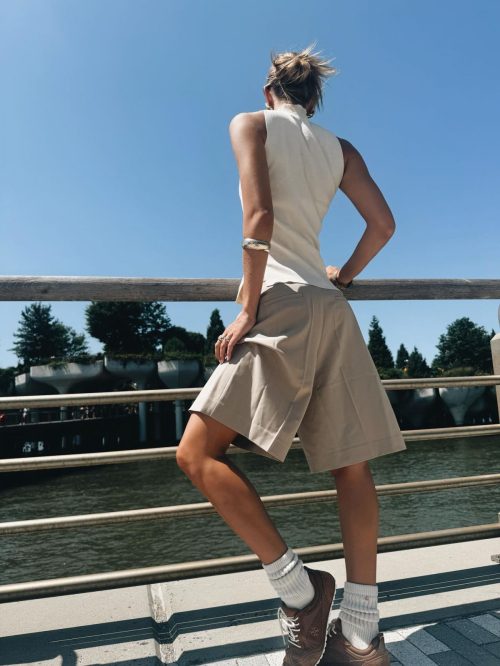 Olivia Ponton Tory Burch sneakers, August 2025 1