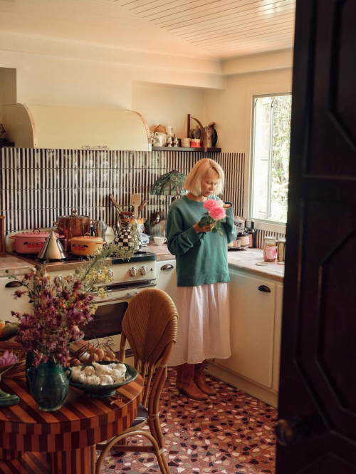Pamela Anderson Elle Decor Magazine, August 2025 6