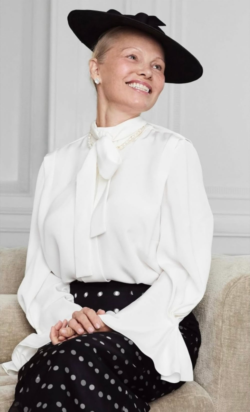 Pamela Anderson for Grazia Magazine, September 2025