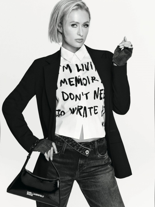 Paris Hilton for Karl Lagerfeld Fall/Winter 2025 campaign
