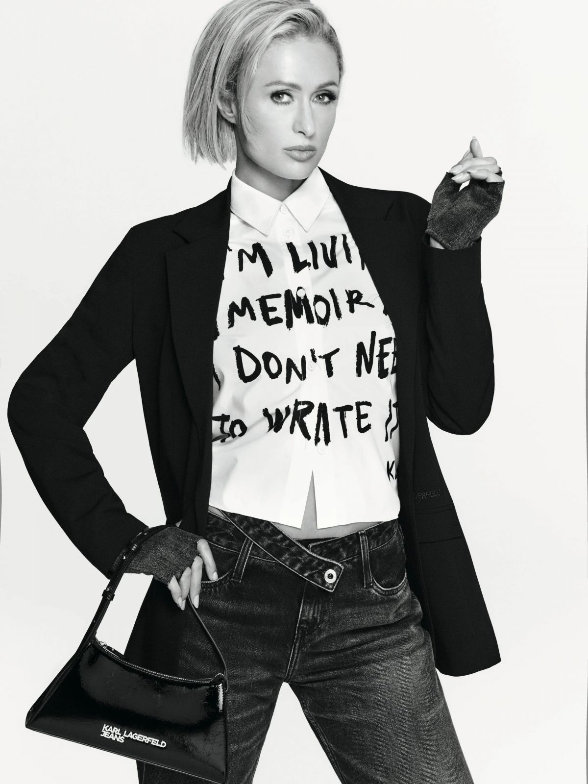 Paris Hilton for Karl Lagerfeld Fall/Winter 2025 campaign