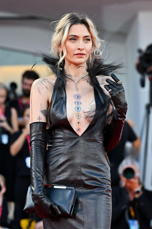 Paris Jackson at Frankenstein premiere Venice, August 2025