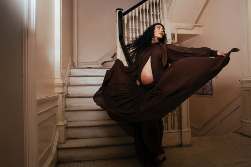Pregnant Sophia Roe Flaunt Magazine Shoot, July 2025 2