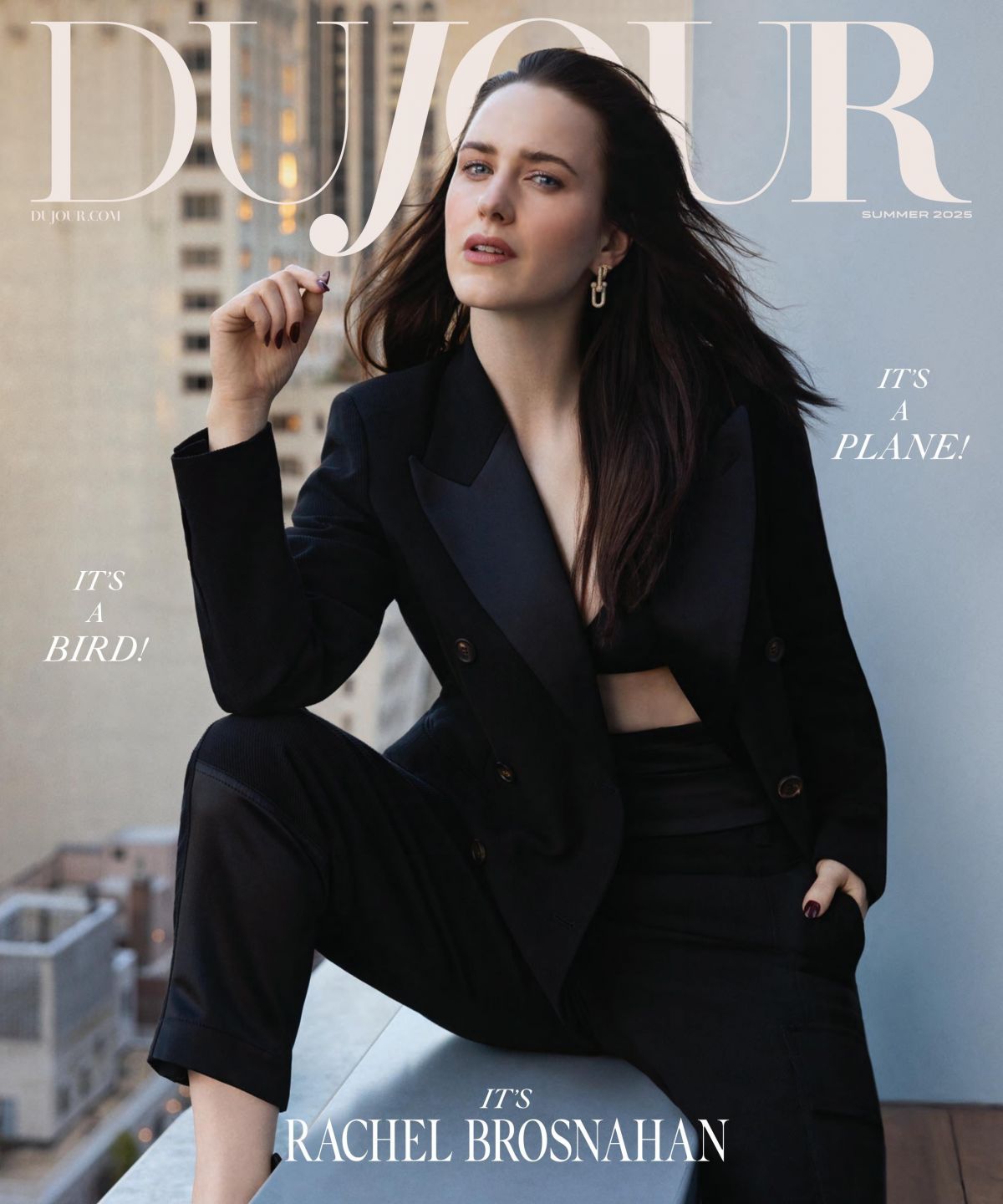 Rachel Brosnahan DuJour Magazine Feature, Summer 2025