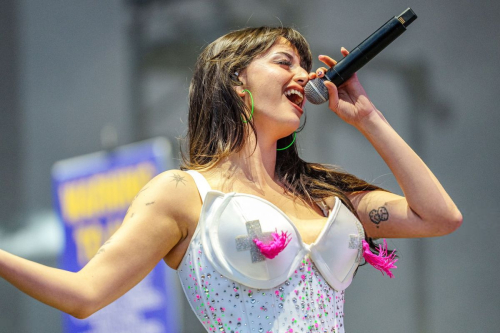 Rebecca Black performs at Lollapalooza Chicago, August 2025 2