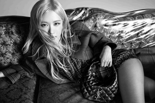 Rosé for Saint Laurent Fall 2025 campaign 1
