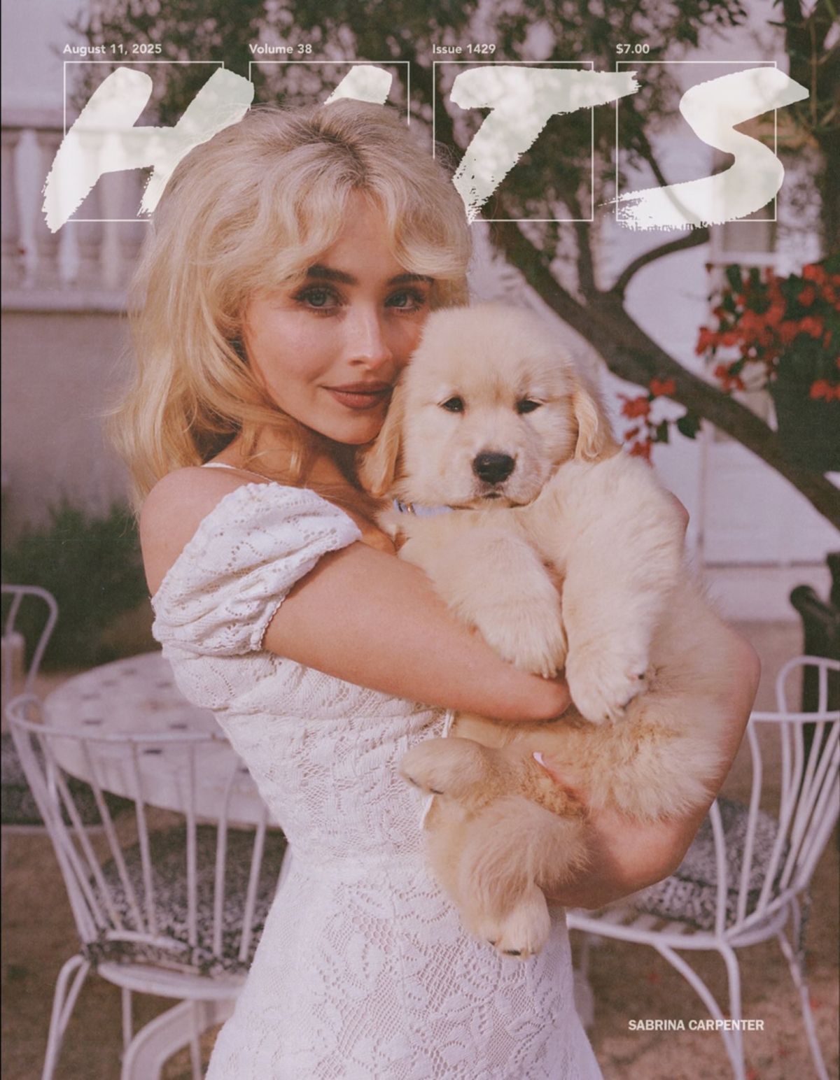 Sabrina Carpenter Hits Magazine Cover, August 2025