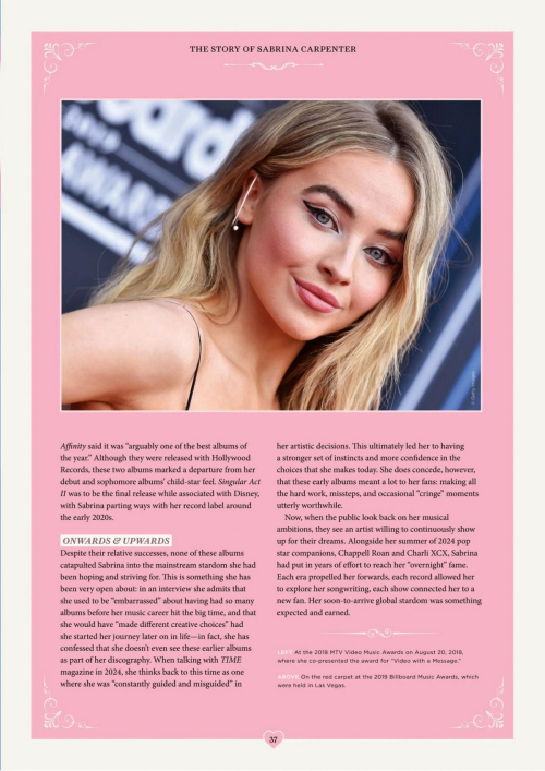 Sabrina Carpenter Story feature, August 2025 59