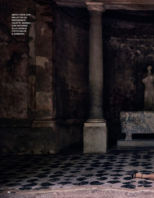 Sharon Stone Grazia Italy feature, August 2025 5