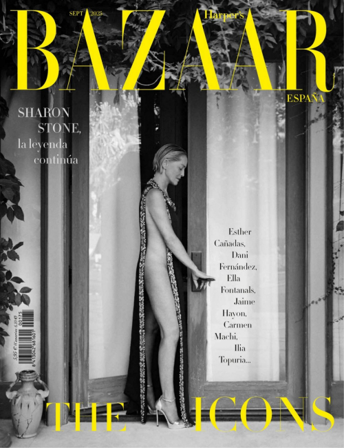 Sharon Stone Harper’s Bazaar Spain, September 2025 13