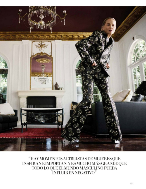 Sharon Stone Harper’s Bazaar Spain, September 2025 4