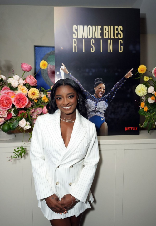 Simone Biles Netflix Rising Dinner West Hollywood, August 2025 1