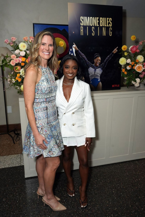 Simone Biles Netflix Rising Dinner West Hollywood, August 2025 5