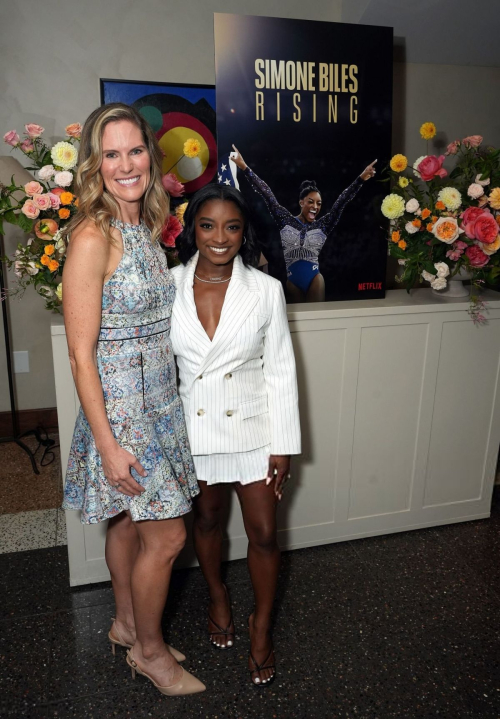 Simone Biles Netflix Rising Dinner West Hollywood, August 2025 6