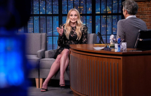 Sophie Turner Late Night with Seth Meyers, August 2025 2