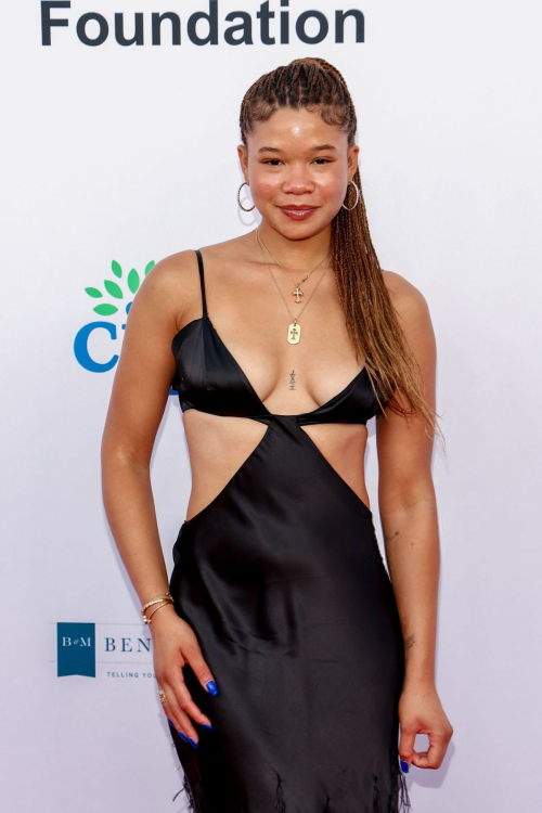 Storm Reid Harold & Carole Pump Dinner LA, August 2025 6