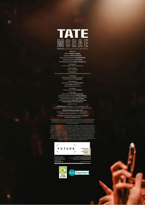 Tate McRae Ultimate Fan’s Guide book, 2025 2