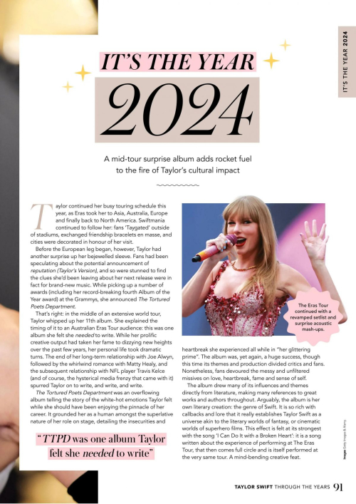 Taylor Swift in Taylor Swift Annual 2nd Edition, 2025 28