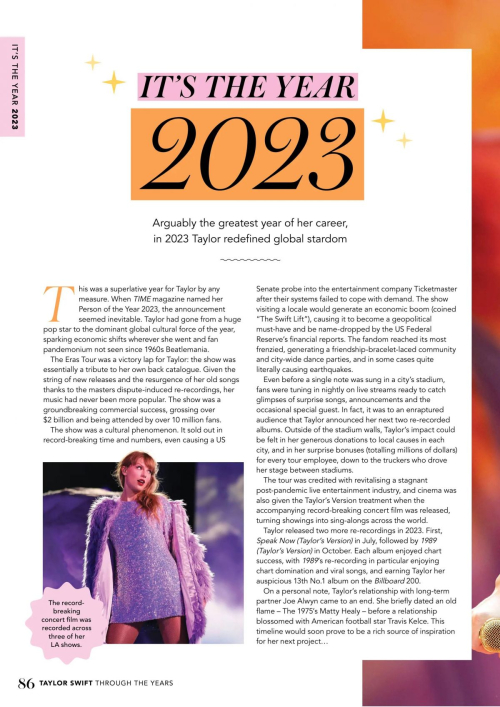 Taylor Swift in Taylor Swift Annual 2nd Edition, 2025 33
