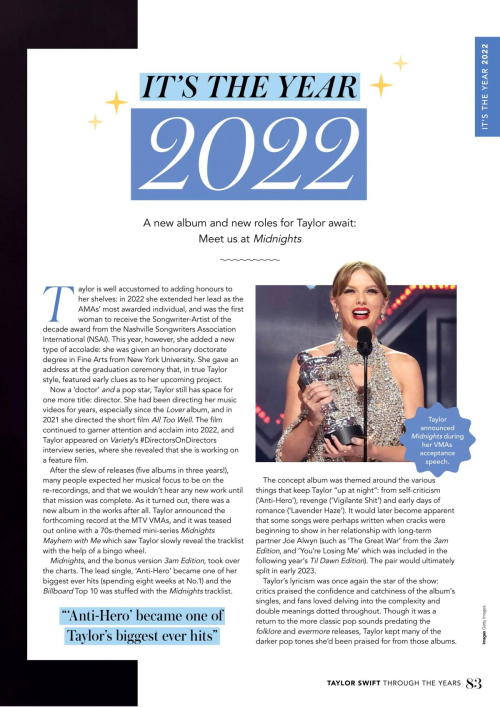 Taylor Swift in Taylor Swift Annual 2nd Edition, 2025 36