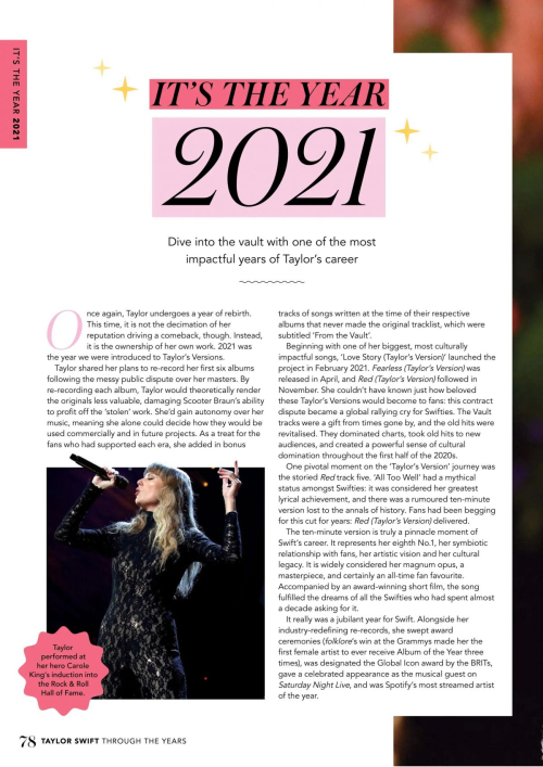 Taylor Swift in Taylor Swift Annual 2nd Edition, 2025 41