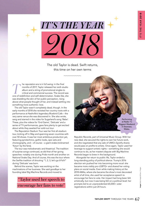 Taylor Swift in Taylor Swift Annual 2nd Edition, 2025 52