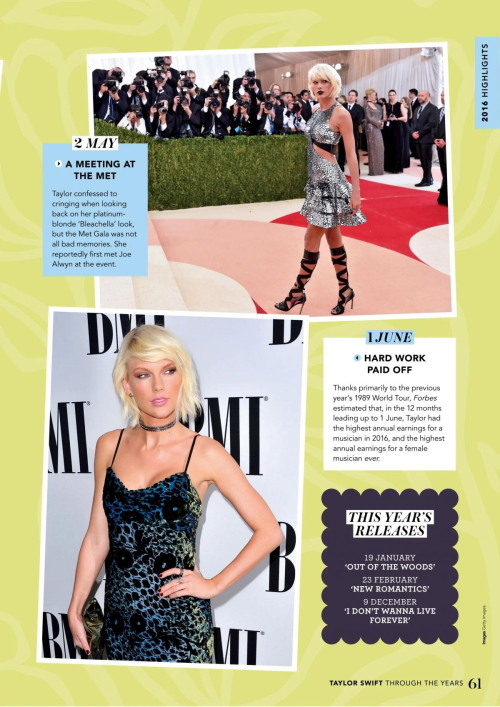 Taylor Swift in Taylor Swift Annual 2nd Edition, 2025 58
