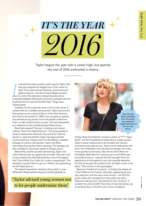Taylor Swift in Taylor Swift Annual 2nd Edition, 2025 61