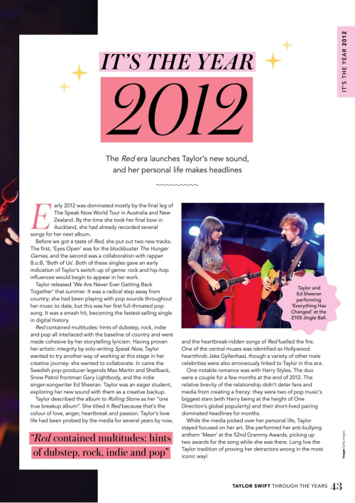 Taylor Swift in Taylor Swift Annual 2nd Edition, 2025 76