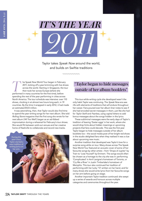 Taylor Swift in Taylor Swift Annual 2nd Edition, 2025 81