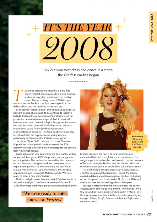 Taylor Swift in Taylor Swift Annual 2nd Edition, 2025 92