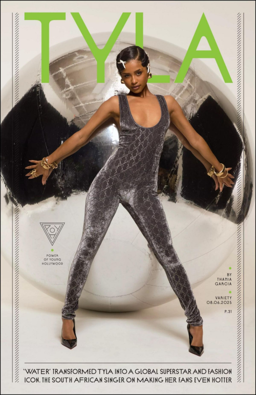 Tyla Variety Magazine Feature, August 2025 1