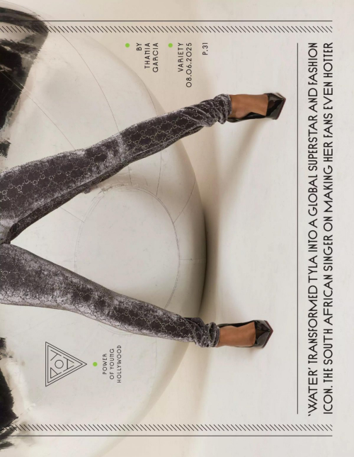Tyla Variety Magazine Feature, August 2025 4