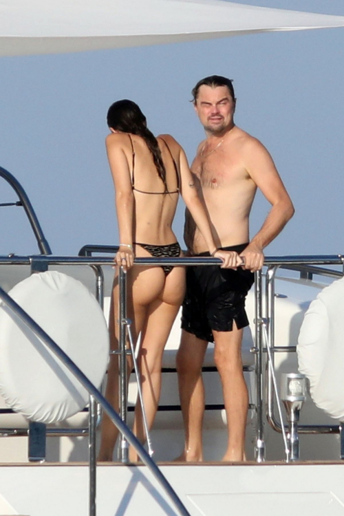 Vittoria Ceretti yacht with Leonardo DiCaprio, August 2025 7