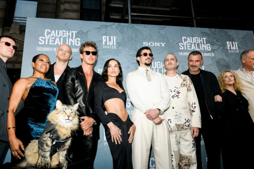 Zoe Kravitz at Fiji Water Caught Stealing premiere NYC, August 2025 1