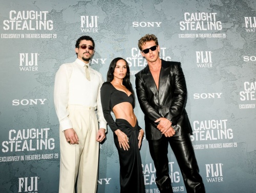 Zoe Kravitz at Fiji Water Caught Stealing premiere NYC, August 2025 4