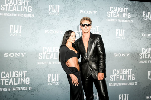Zoe Kravitz at Fiji Water Caught Stealing premiere NYC, August 2025 6