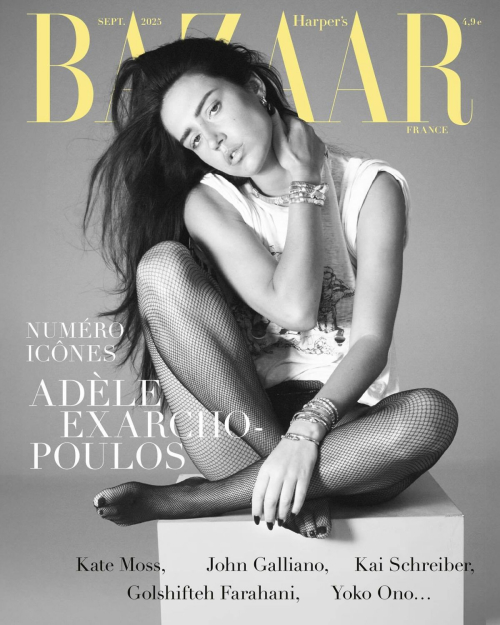 Adele Exarchopoulos for Harper’s Bazaar France, September 2025
