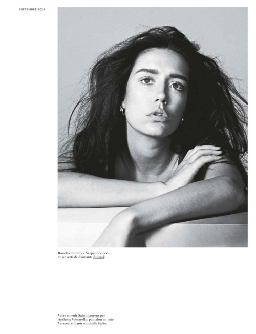 Adele Exarchopoulos in Harper’s Bazaar France, September 2025 10