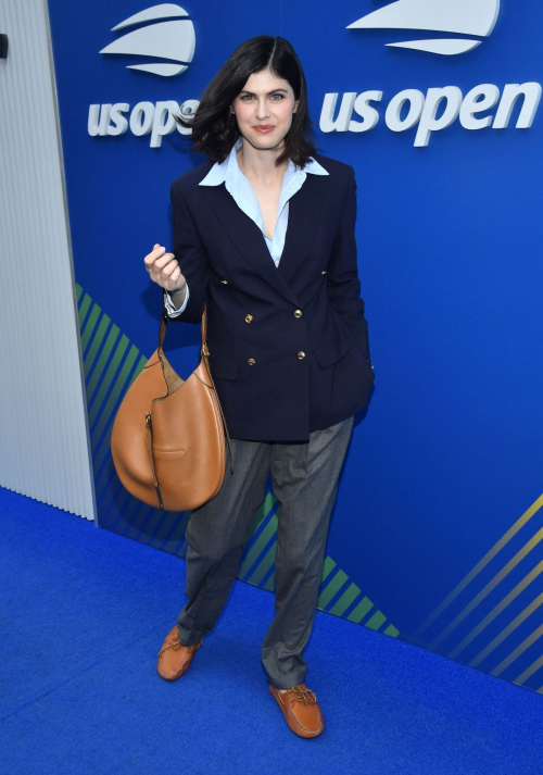 Alexandra Daddario at US Open Tennis NYC, September 2025
