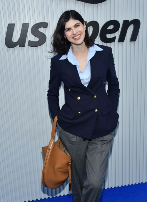 Alexandra Daddario at US Open Tennis NYC, September 2025 5